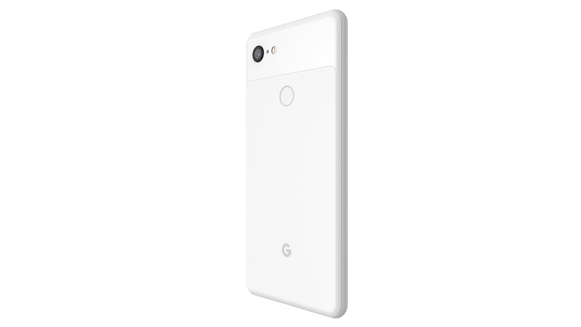 Google Pixel 3 XL White 3D model_4