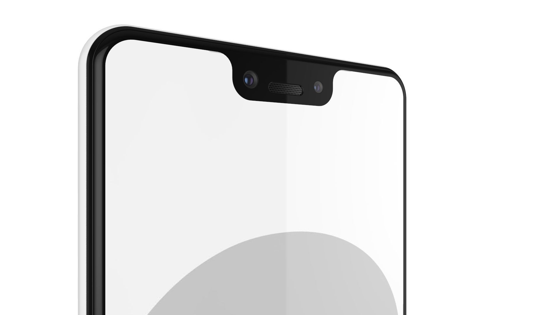 Google Pixel 3 XL White 3D model_9