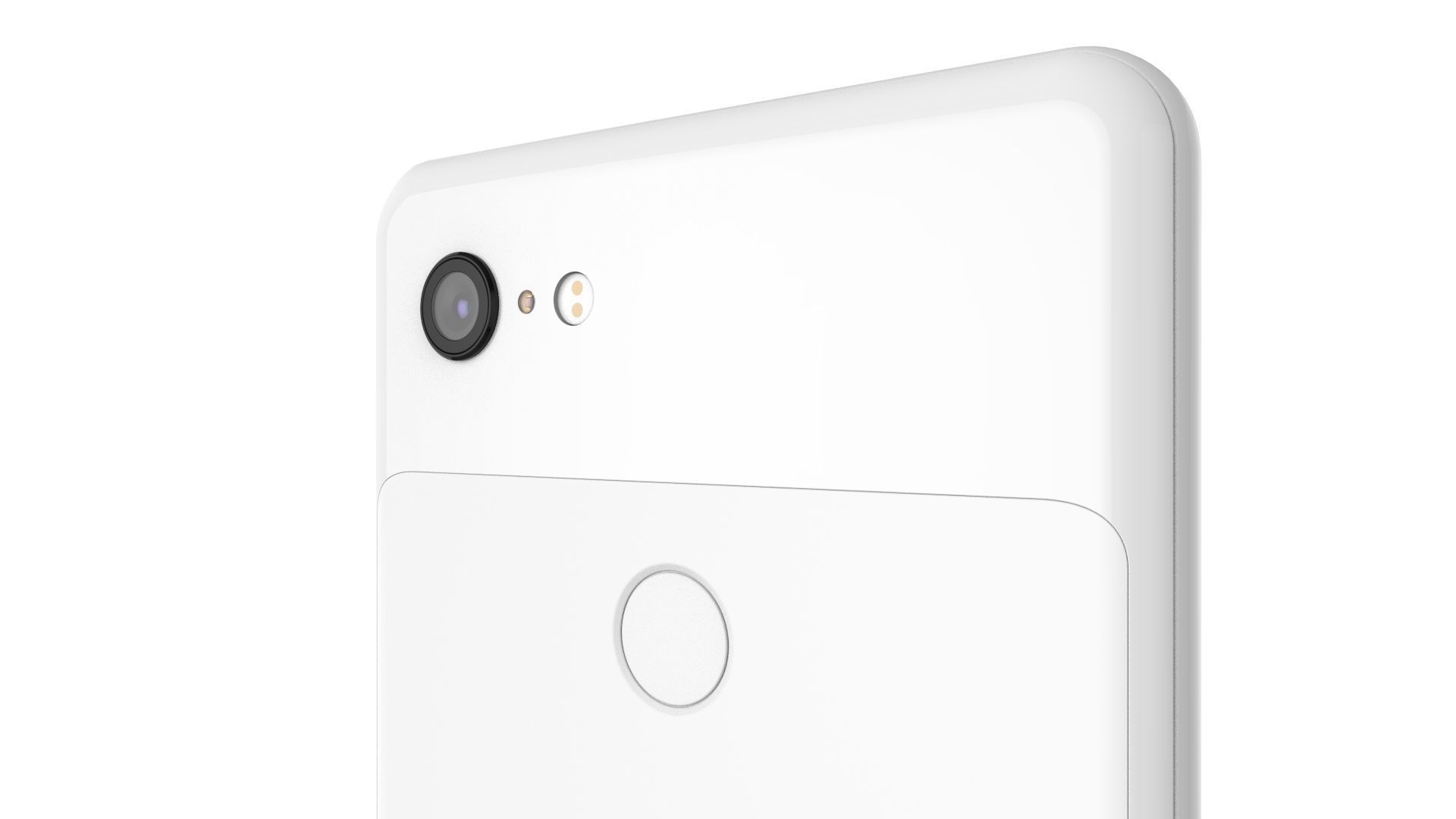 Google Pixel 3 XL White 3D model_10