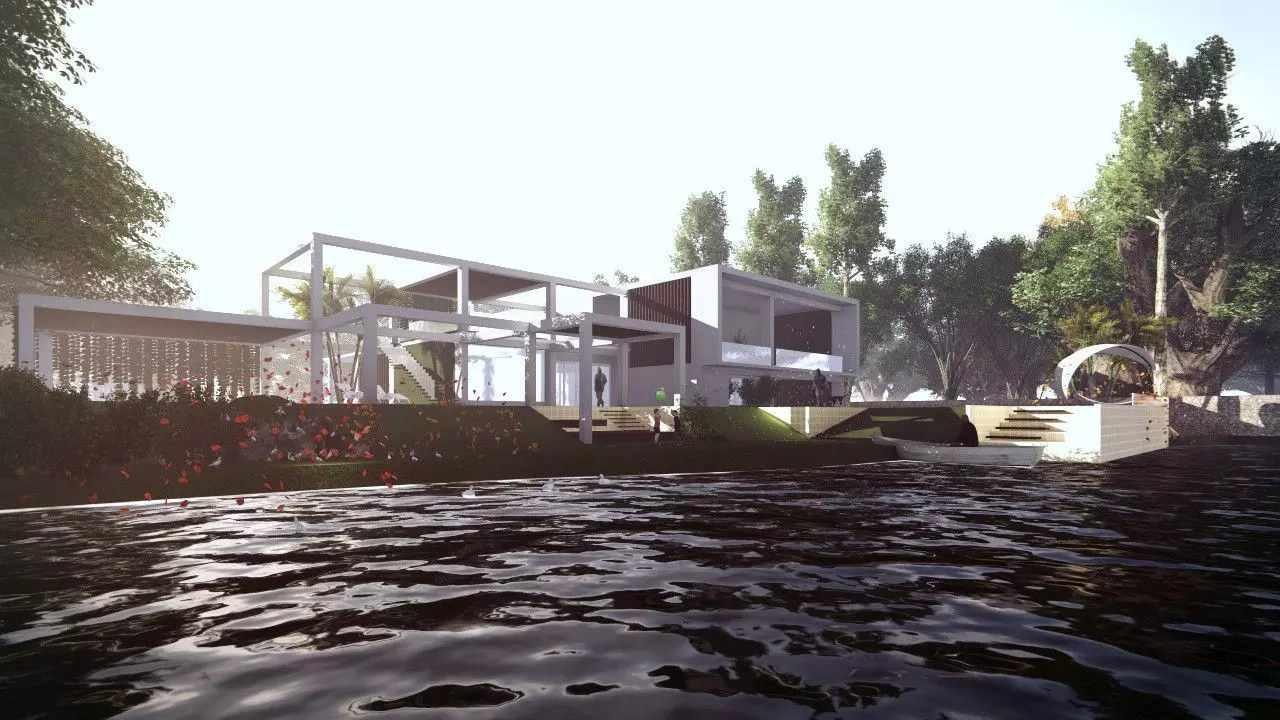 Vacation House  3D model_0