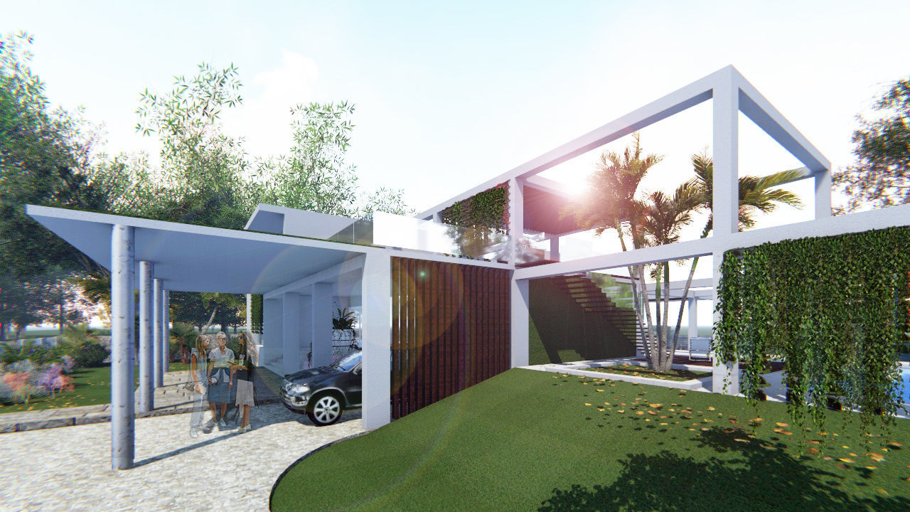 Vacation House  3D model_3