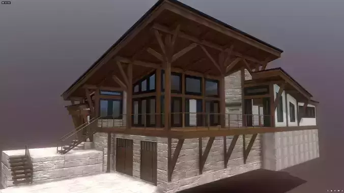 Superfuntimes Incomplete Fancy Cabin 3D model