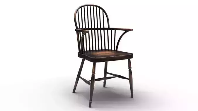 John Lewis - Marple Carver -  Back Side - Dining Chair