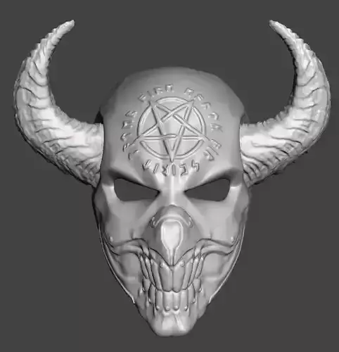 Demon mask