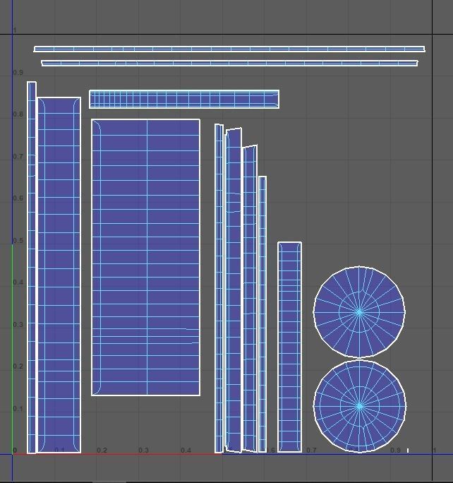 barrel pipe Low-poly 3D model_4