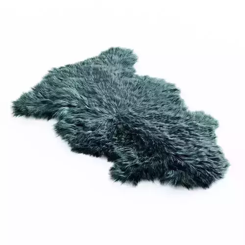 Bedside Sheepskin Rug 03