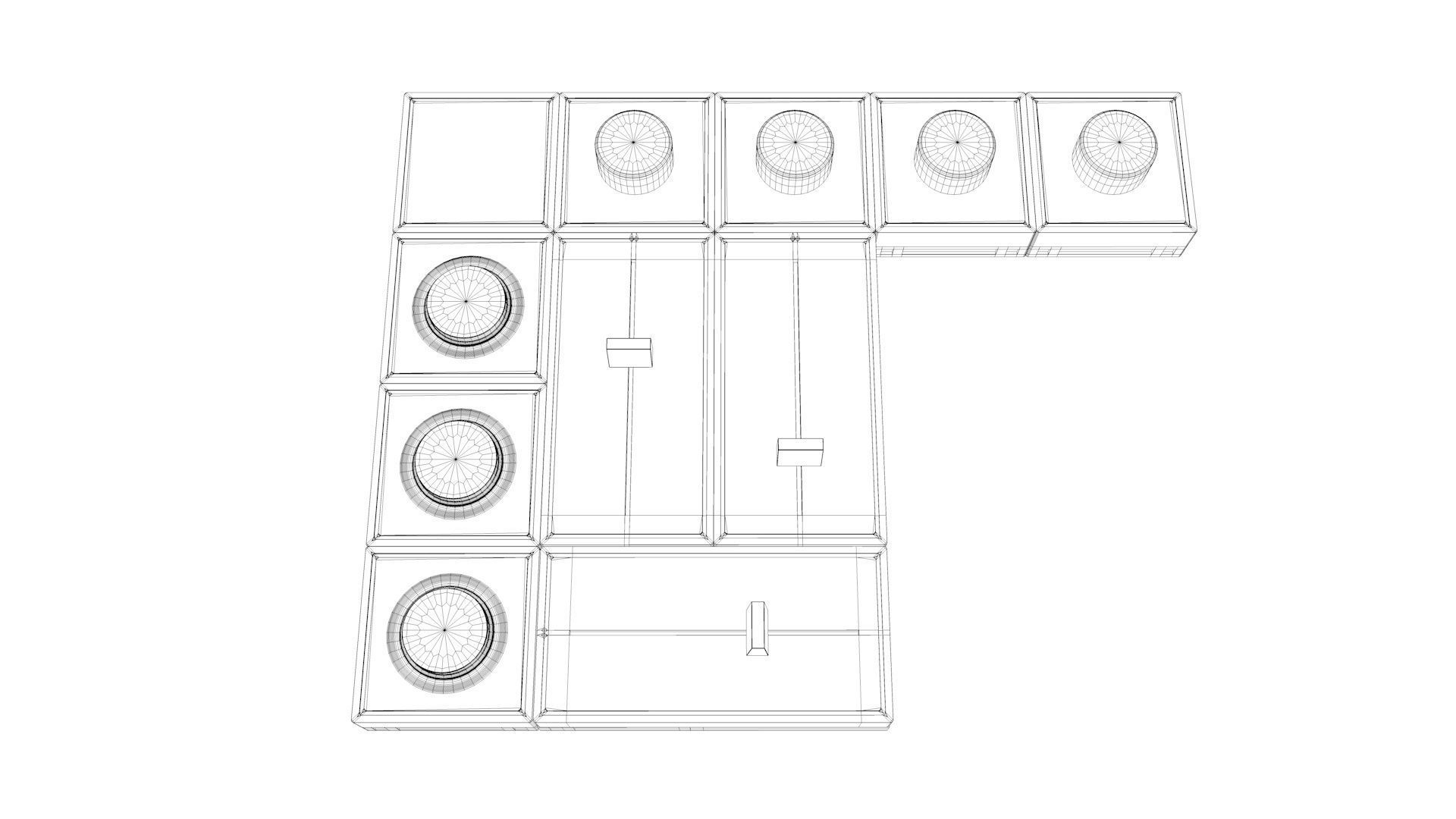 Palette Gear 3D model_9