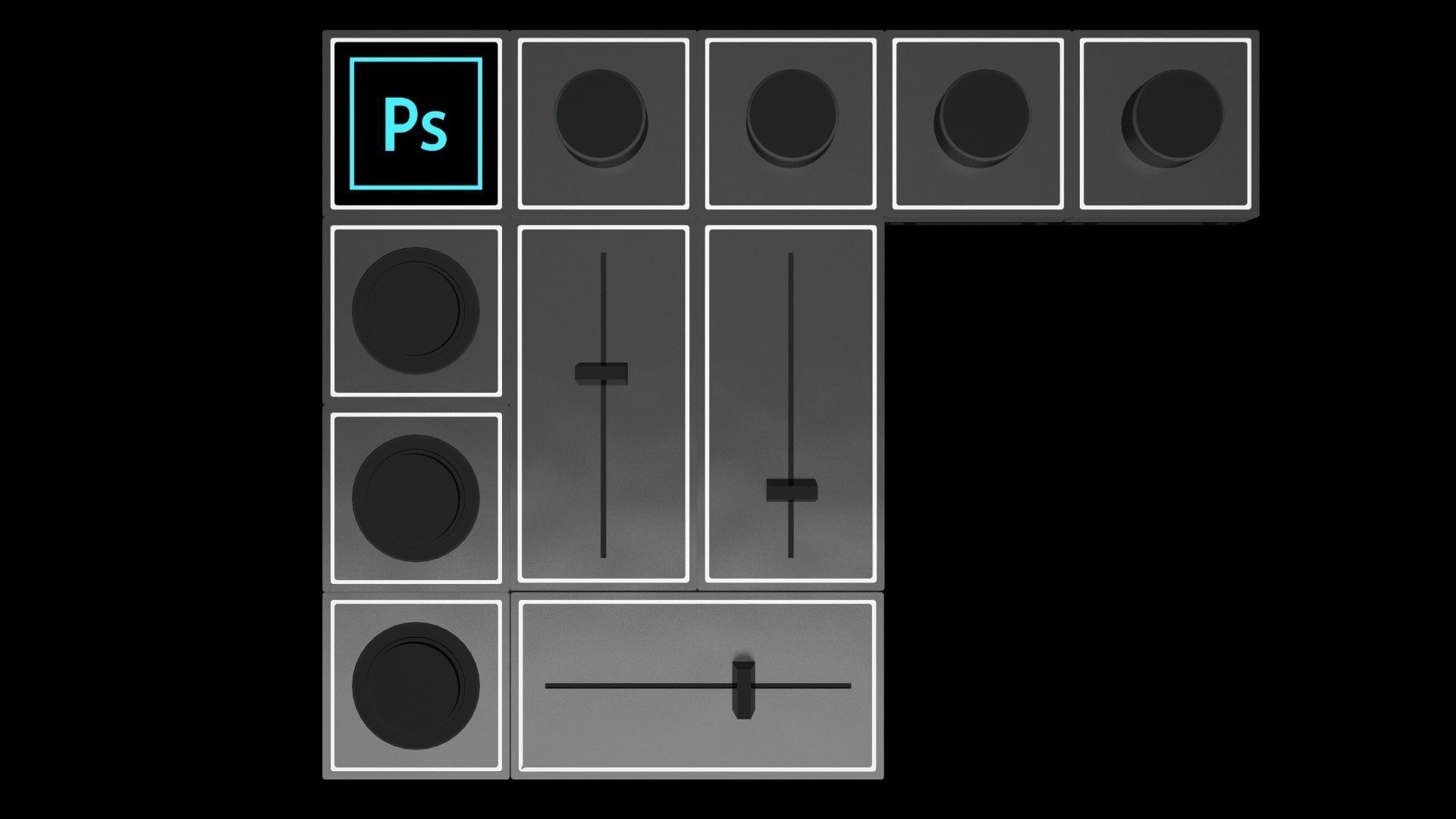 Palette Gear 3D model_2