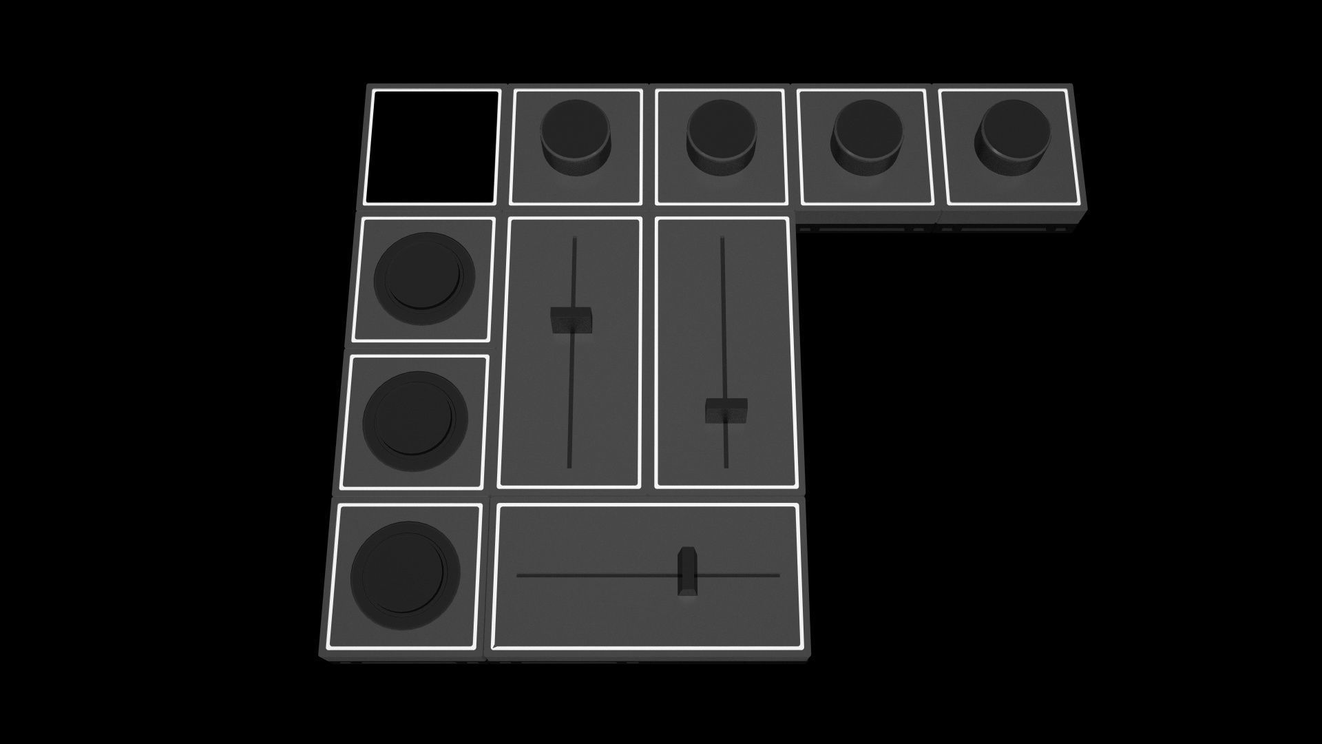 Palette Gear 3D model_1