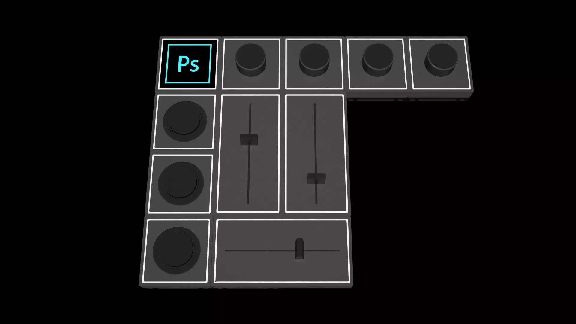 Palette Gear 3D model_0