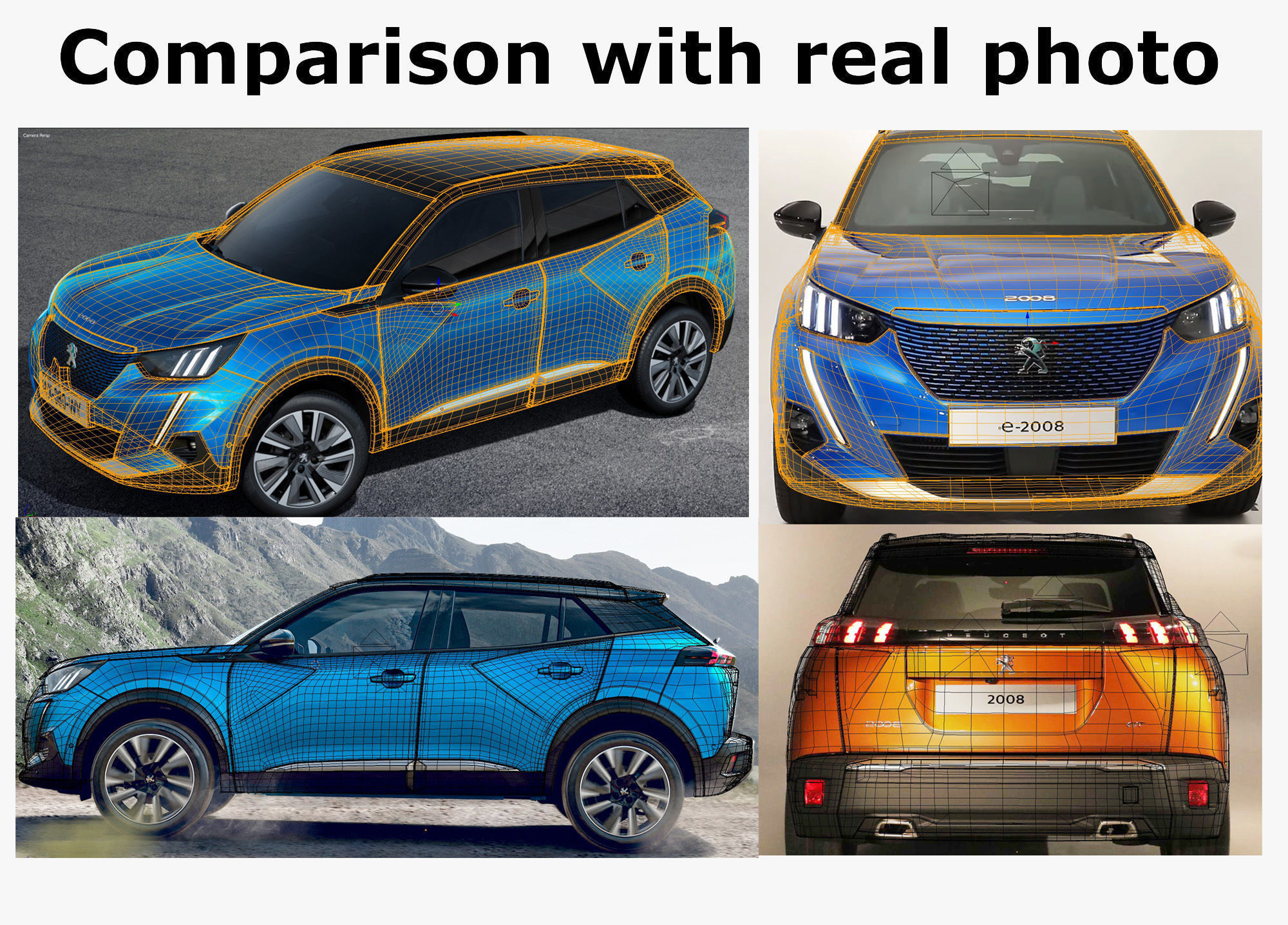 Peugeot e-2008 2020 3D model_21