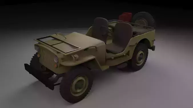 Willys military jeep