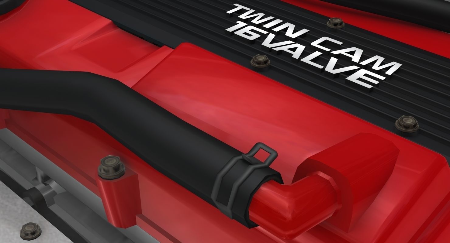 3D model Nissan CA18DET engine VR / AR / lowpoly CGTrader