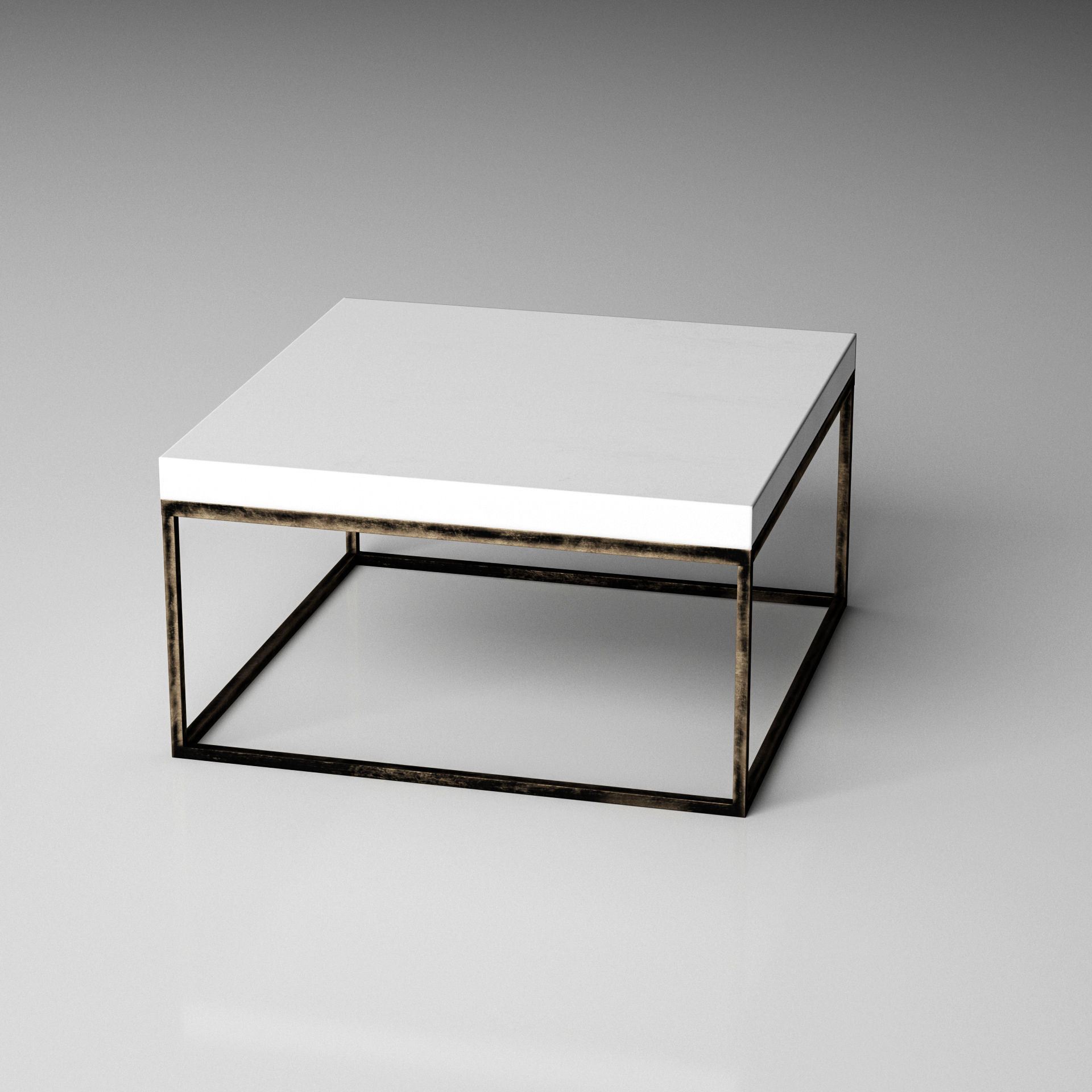 Coffee Table - High Quality Furniture 04 Free low-poly 3D model_2