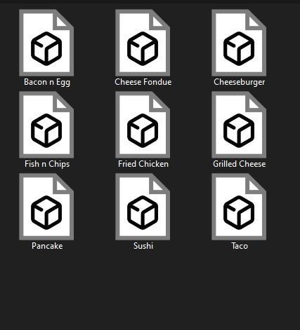 Food Pack G04 Low-poly 3D model_10