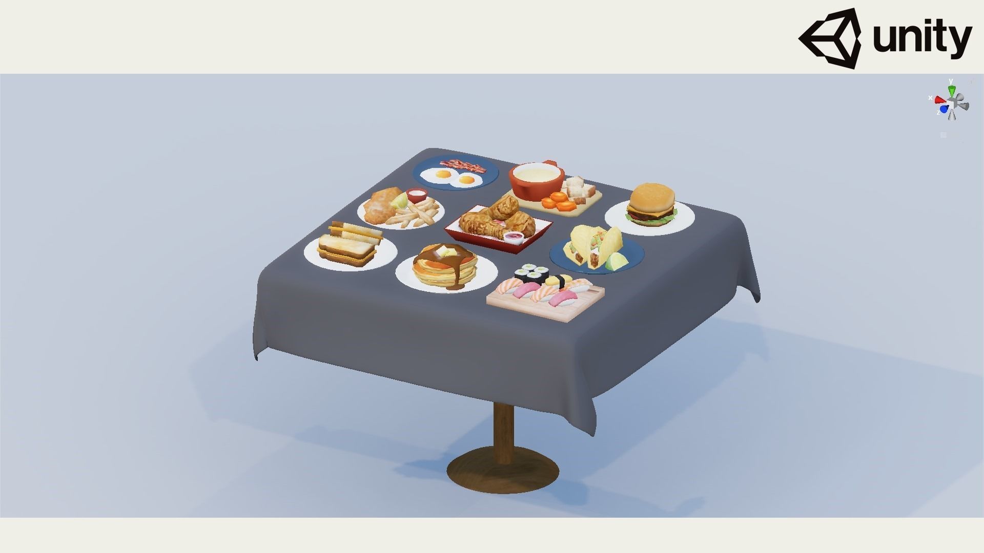 Food Pack G04 Low-poly 3D model_9