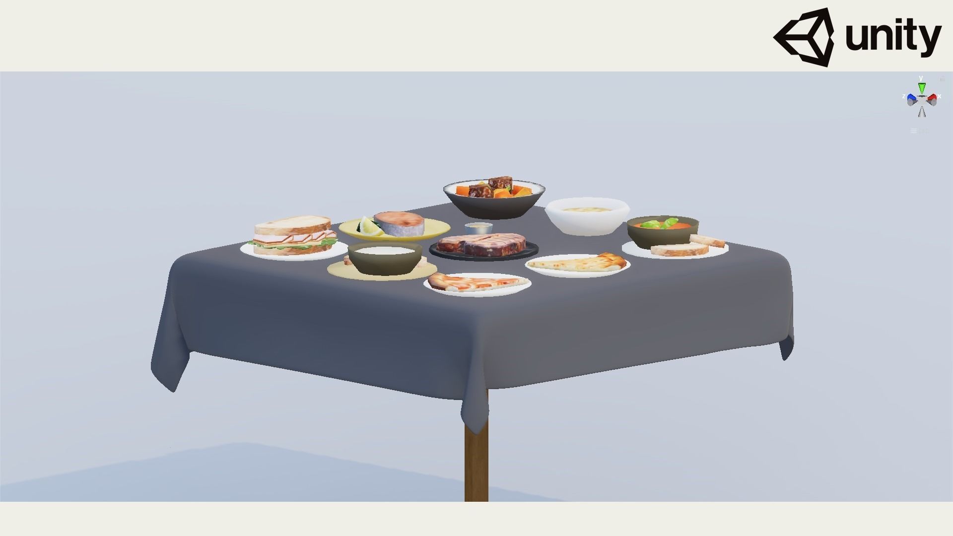 Food pack G05 Low-poly 3D model_9