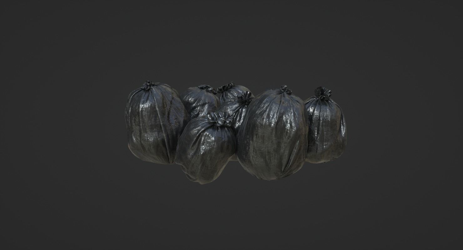 Plastic Bags 3D model_5