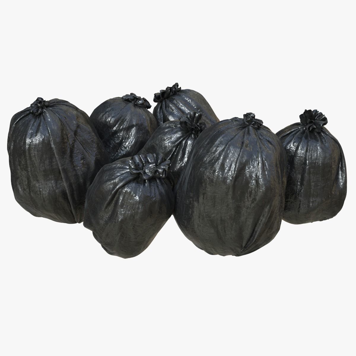 Plastic Bags 3D model_6