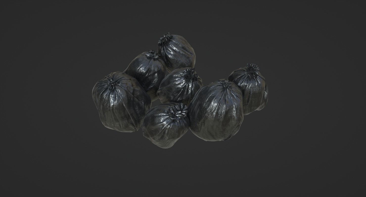 Plastic Bags 3D model_4