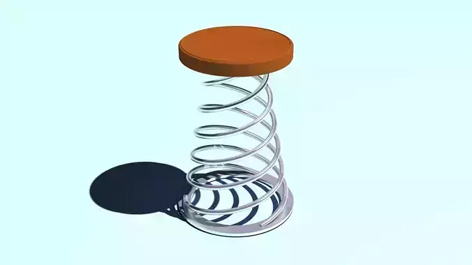 Kitchen Table Chair 3D model