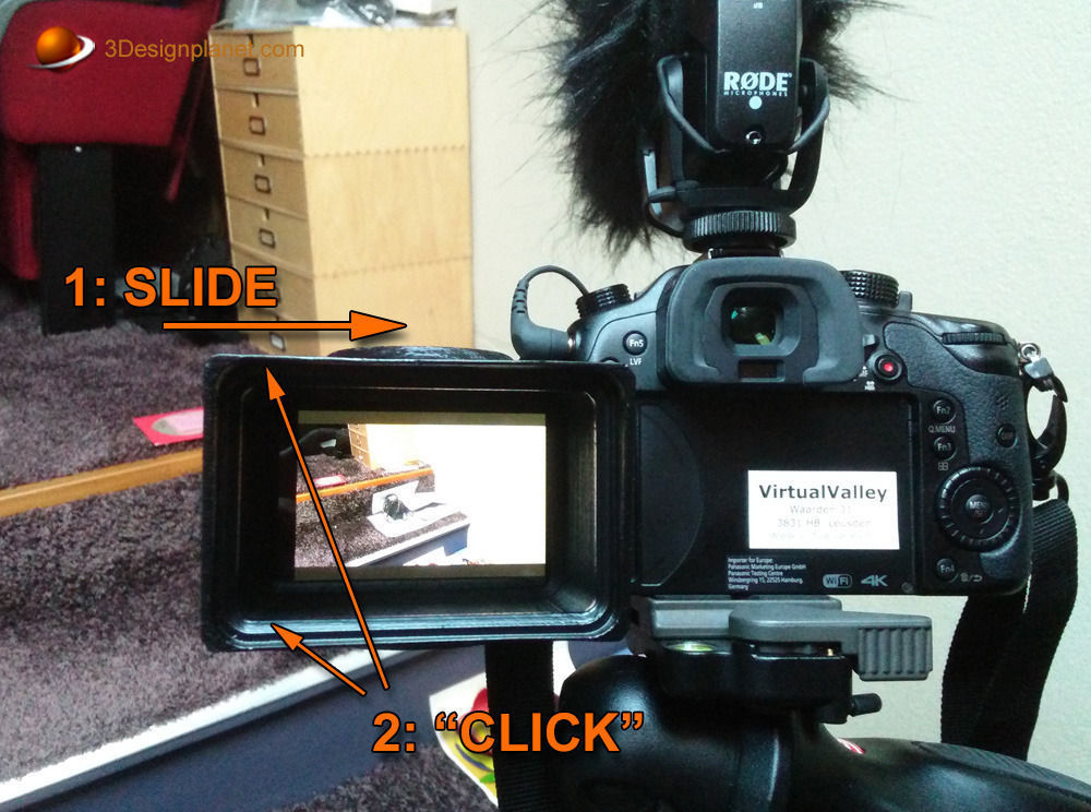 GH4 SUN HOOD PANASONIC LUMIX 3D print model_1