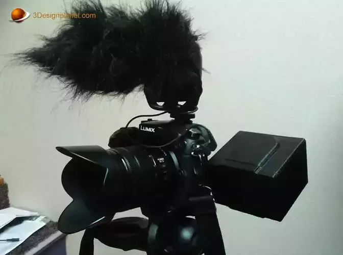 GH4 SUN HOOD PANASONIC LUMIX 3D print model