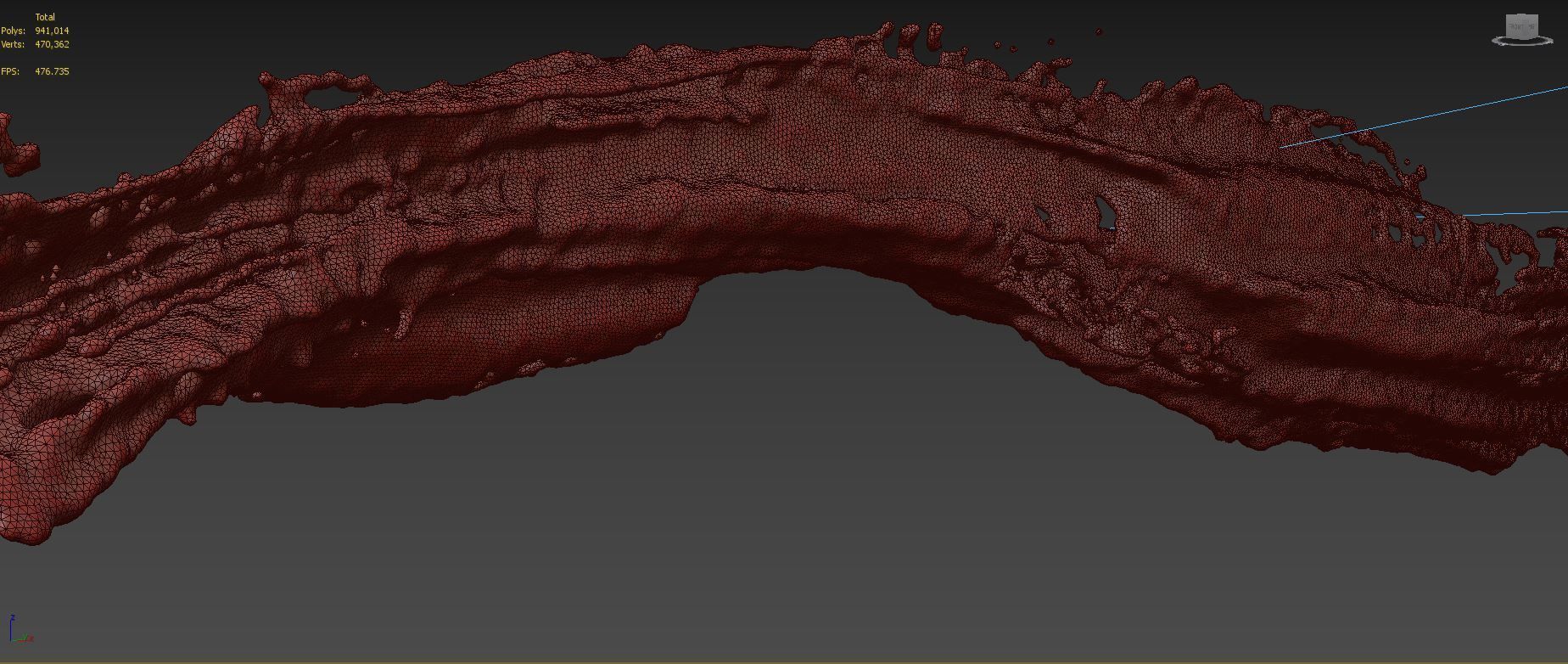 Animated Water Splash 3D model_6