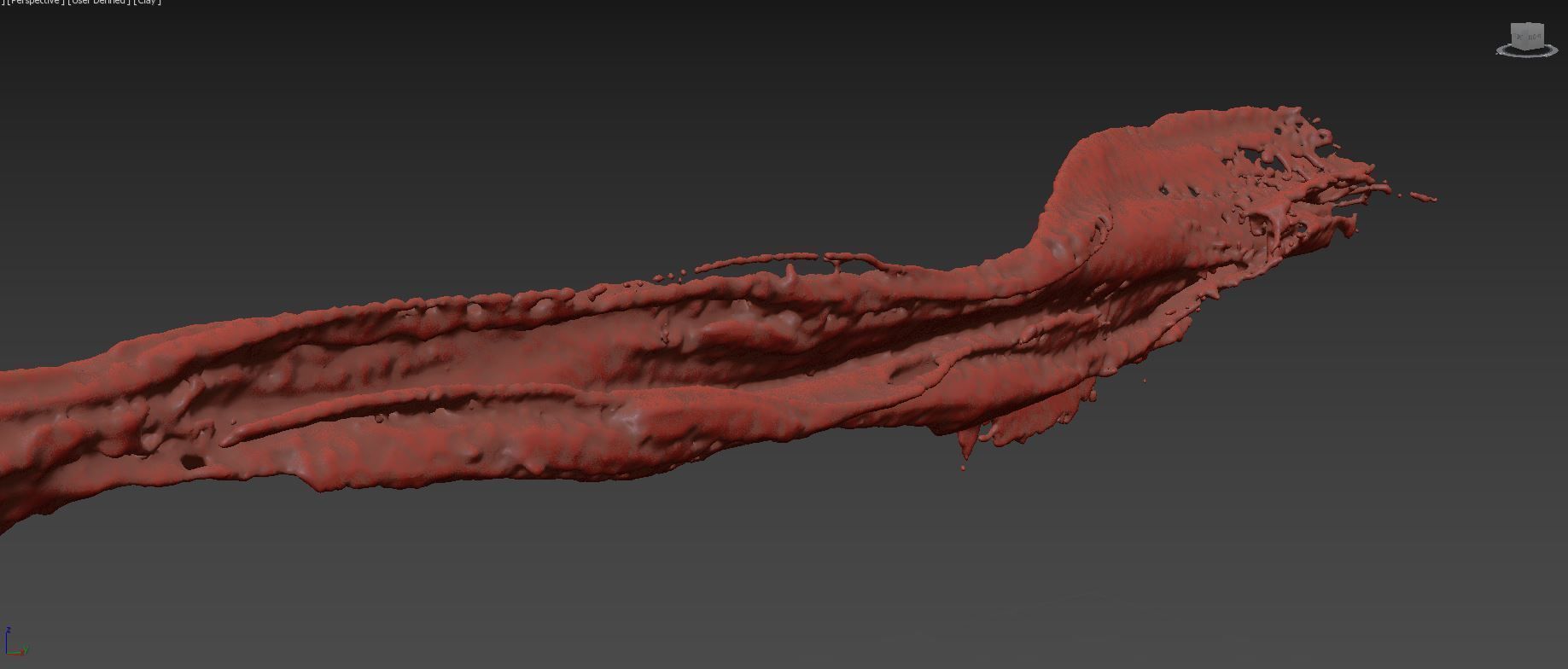 Animated Water Splash 3D model_9