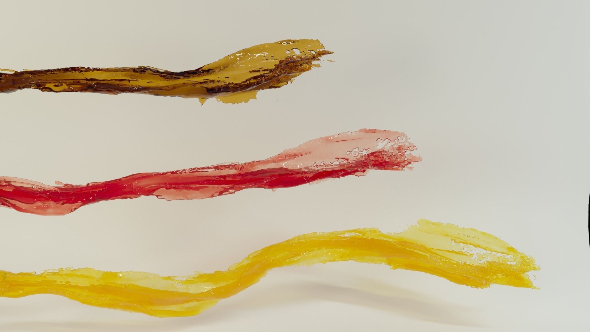 Animated Water Splash 3D model_5