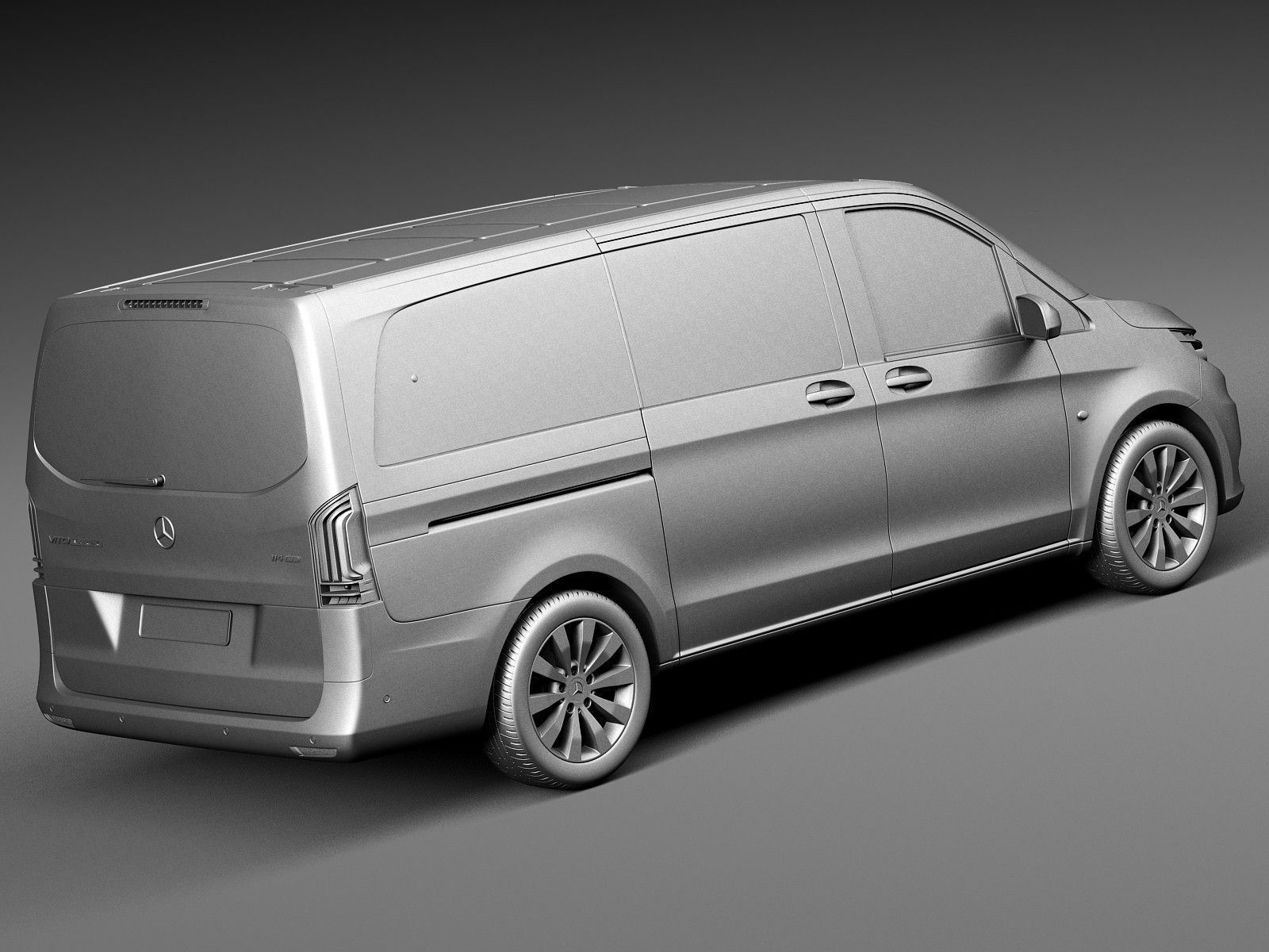 Mercedes-Benz Vito Tourer 2015 3D model_11