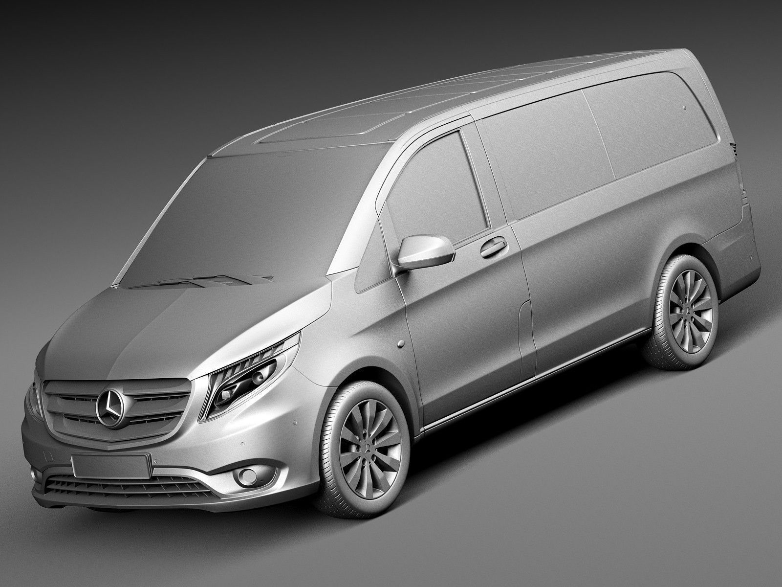 Mercedes-Benz Vito Tourer 2015 3D model_8