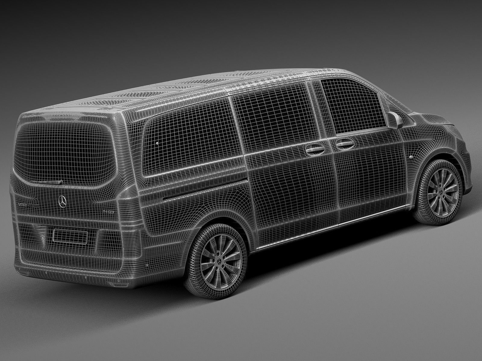 Mercedes-Benz Vito Tourer 2015 3D model_13