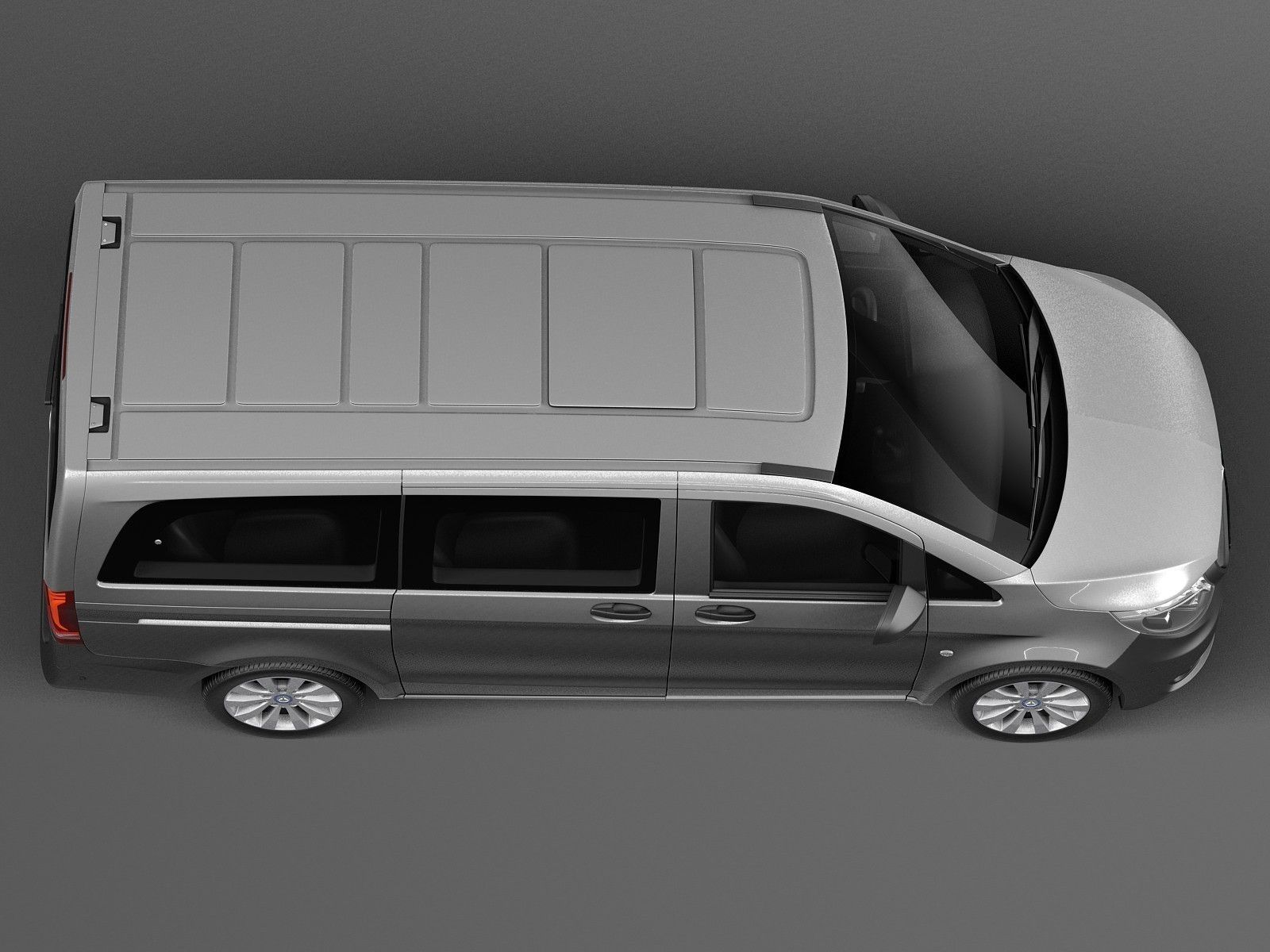 Mercedes-Benz Vito Tourer 2015 3D model_7