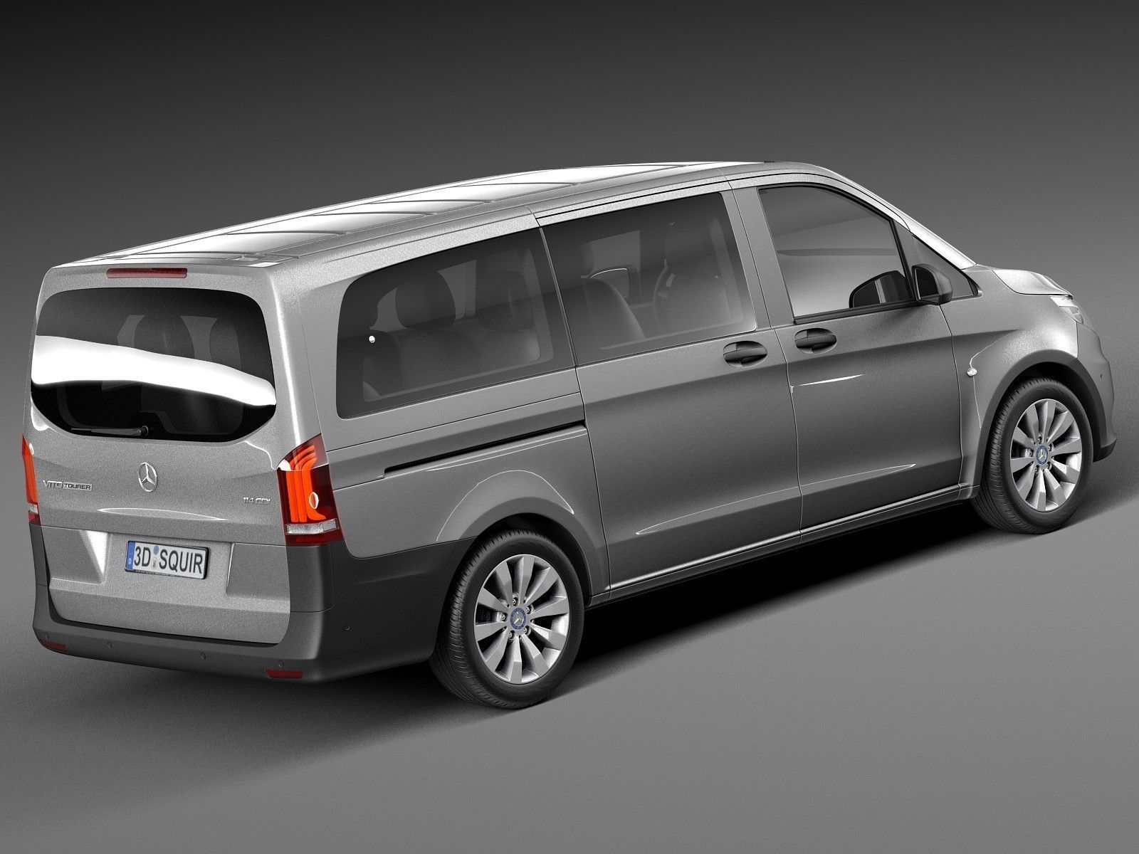 Mercedes-Benz Vito Tourer 2015 3D model_4