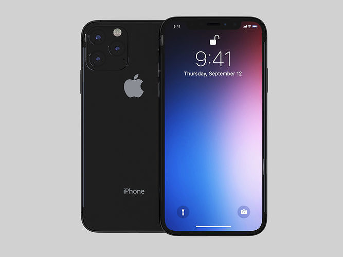  Apple iPhone 11 Pro 3D 3D model