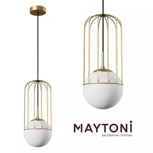  Pendant Lamp Telford P362PL-01G Maytoni Modern