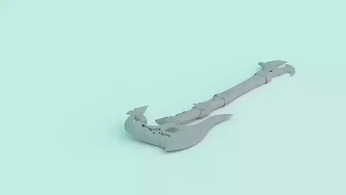 3d model toy hammer