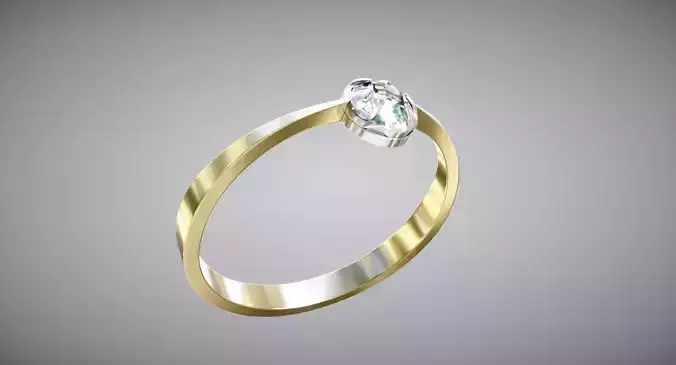 Gold Rings Pack with Diamond