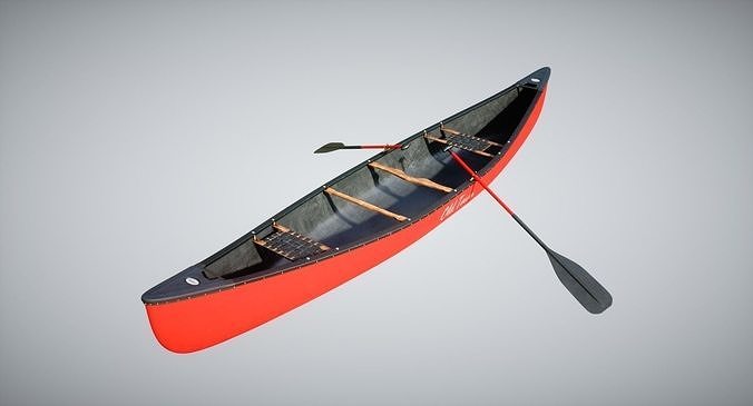 Canoe 3D model