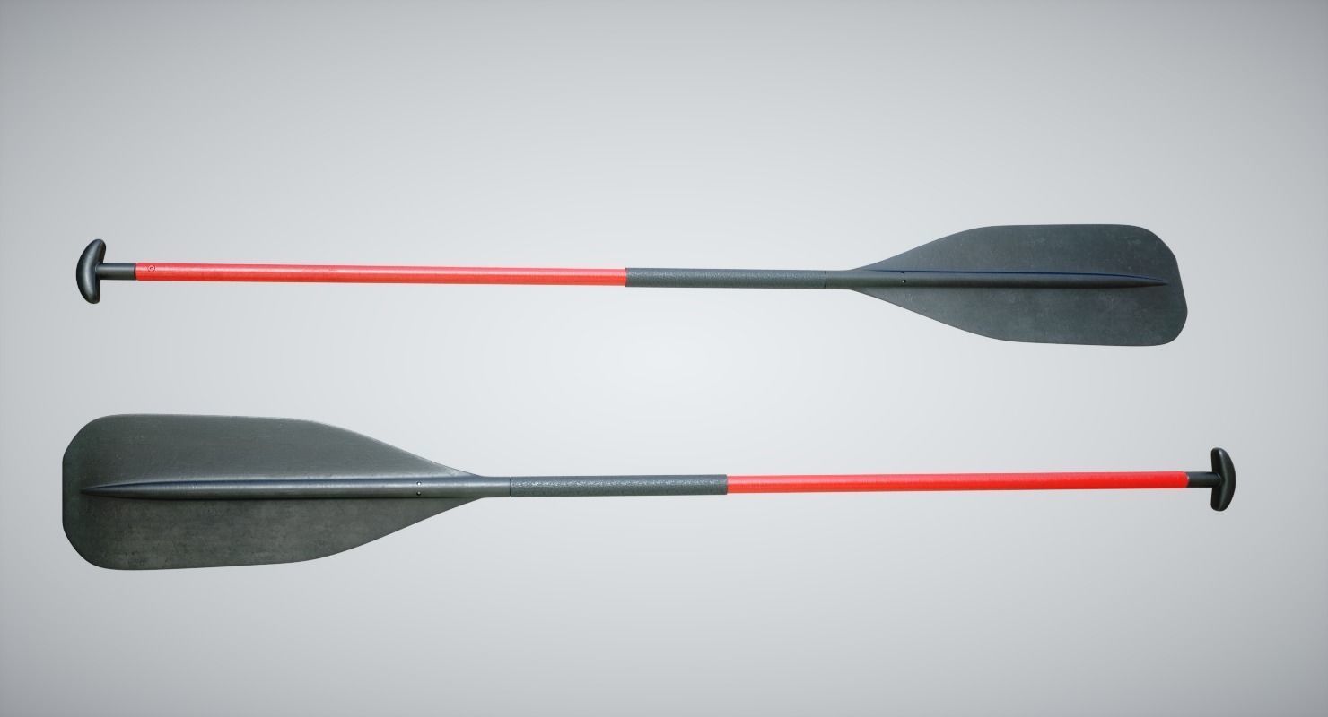 Canoe 3D model_4