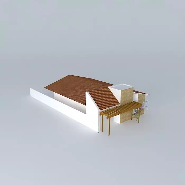 itatiba facade architect Free 3D model_0