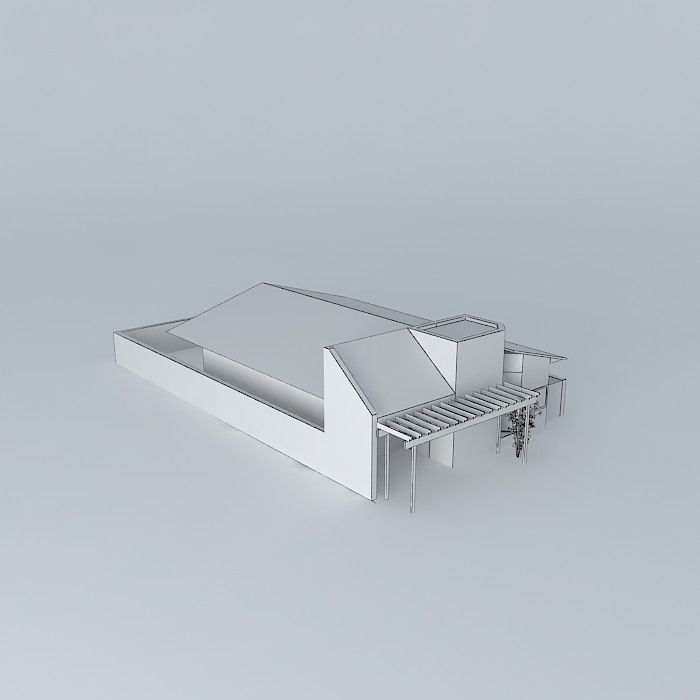 itatiba facade architect Free 3D model_3