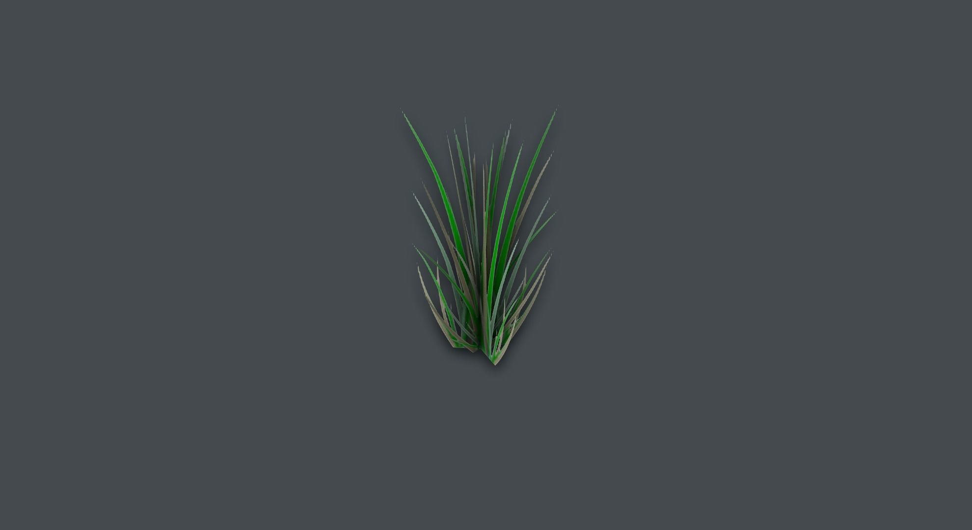 Grass Pack Low-poly 3D model_1