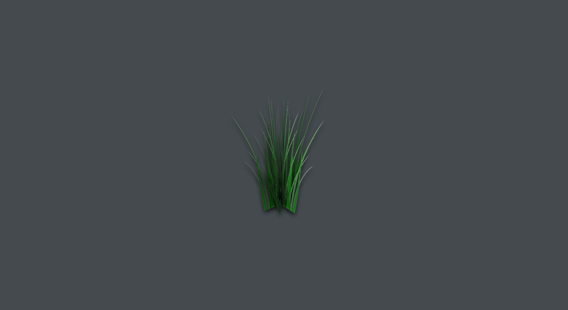 Grass Pack Low-poly 3D model_3