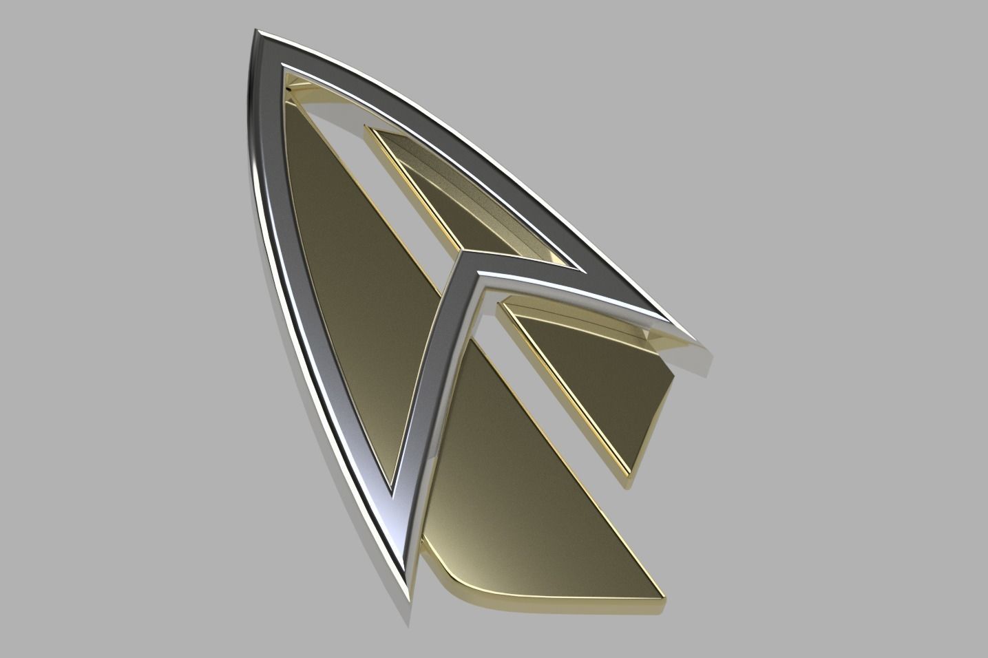 Star Trek Picard Communicator 2019 3D print model_3