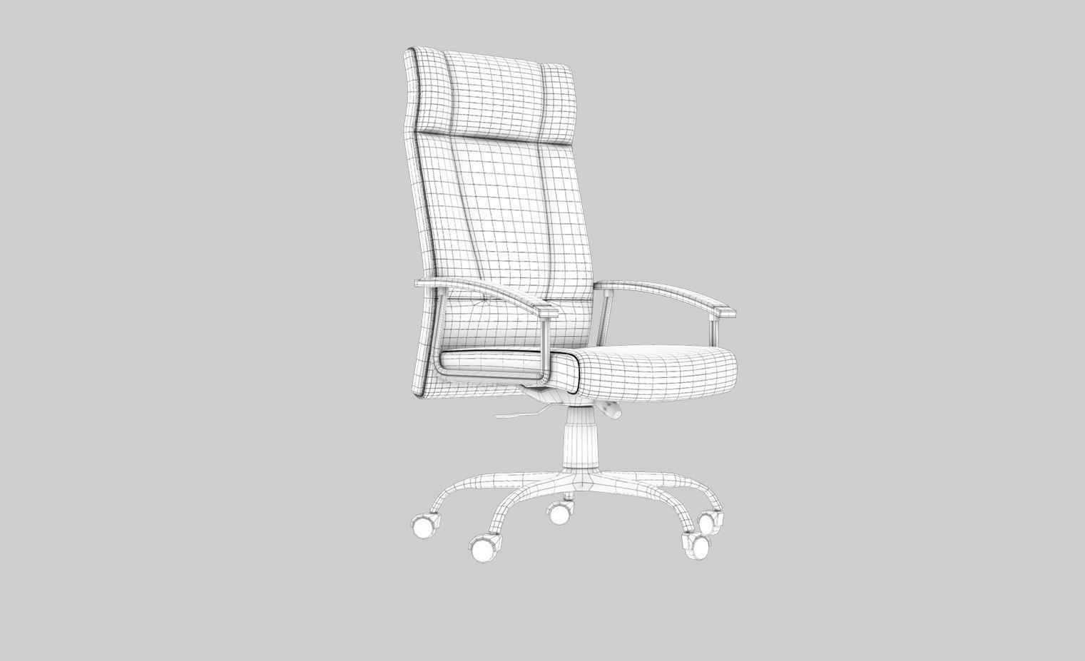 Marco Chair 3D model_3