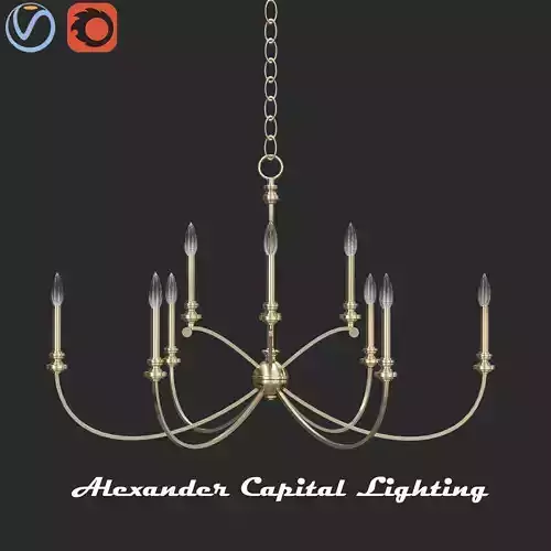 Alexander Capital Lighting Fixture Company 3D model