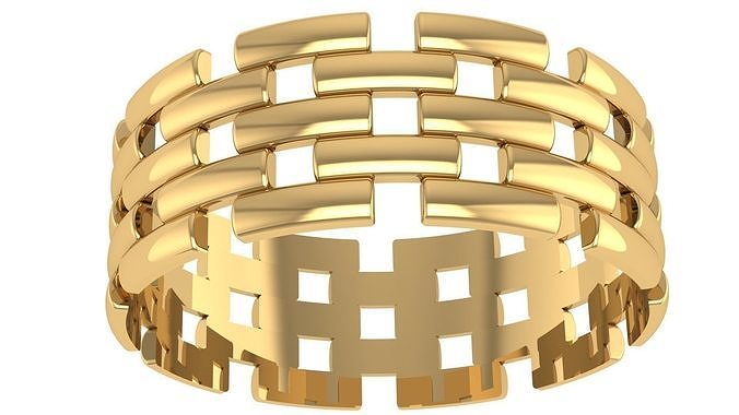 GOOD LOOKING BAND 3D print model