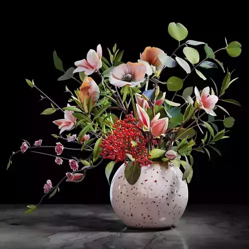 Bouquet 04 3D model
